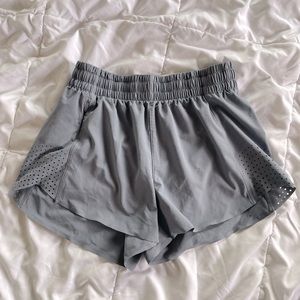 Athleta 3in Hustle Shorts, size XXS, coastline blue